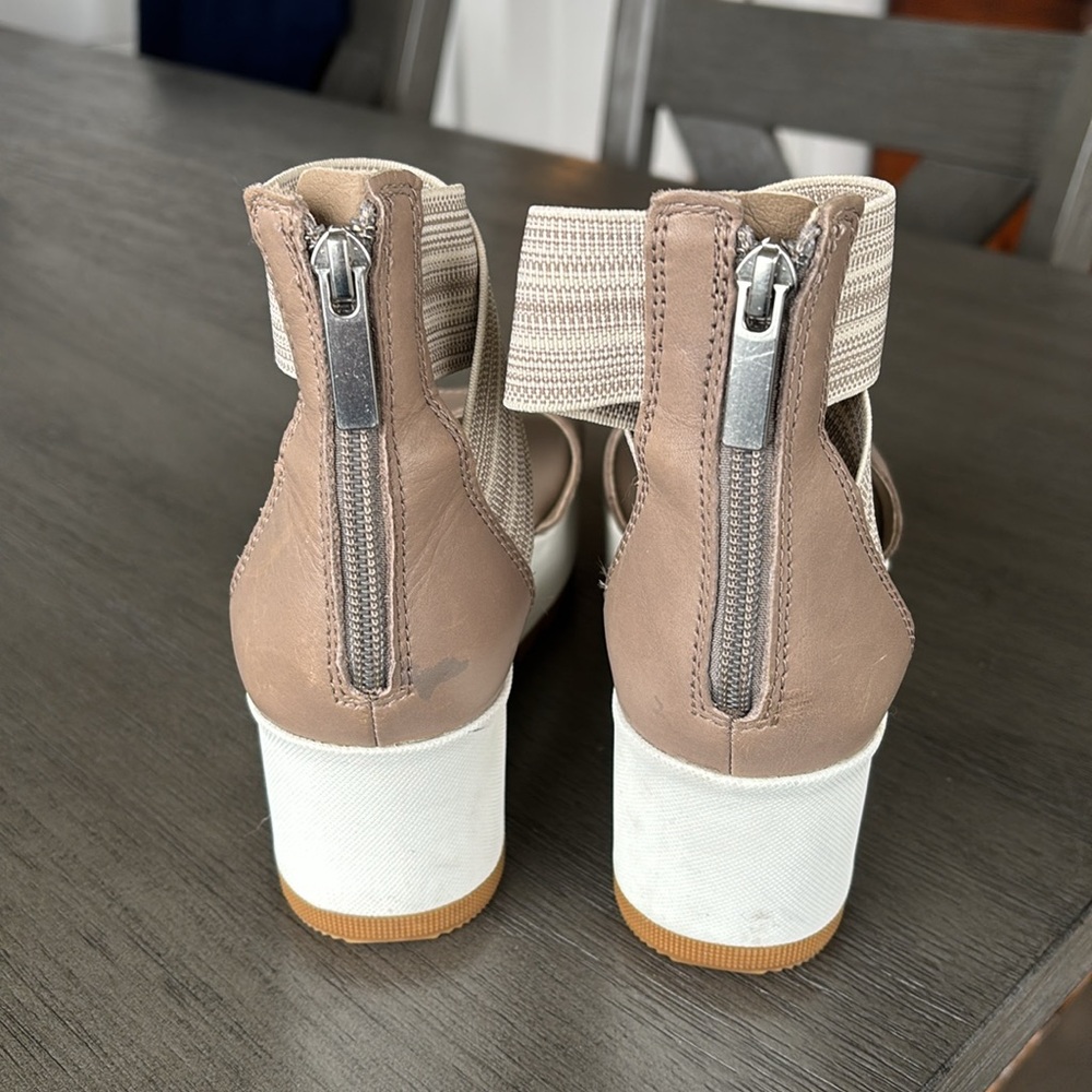 Sorel wedge sandals size 6 - Picture 3 of 8